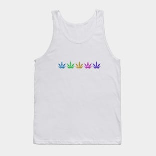 Marijuana Leaves Tank Top